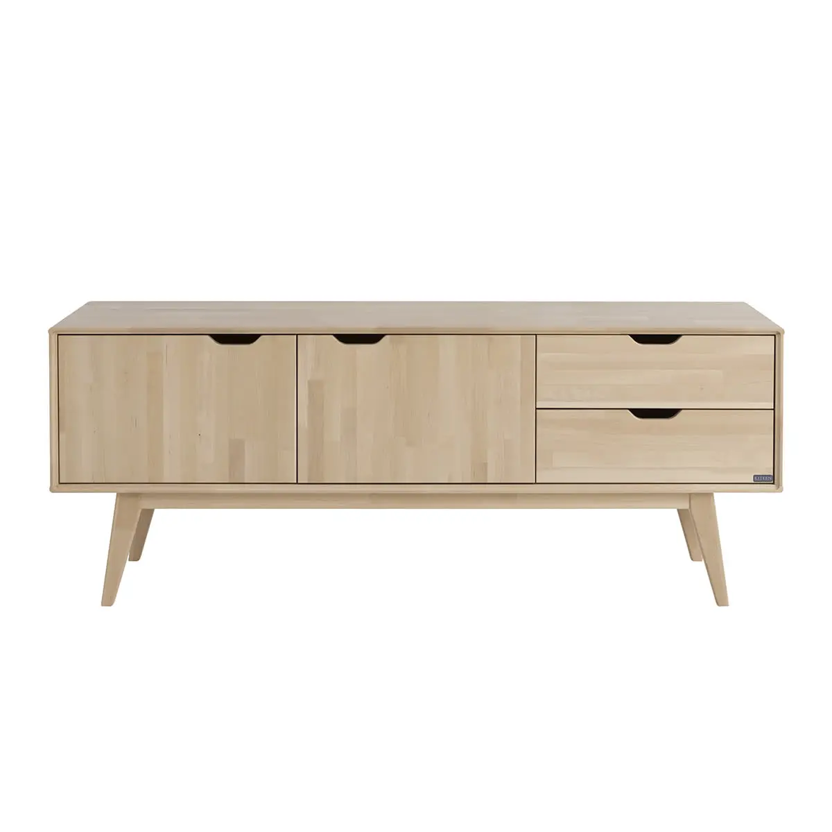 Kolo tv-taso 150x36 cm, lakattu koivu