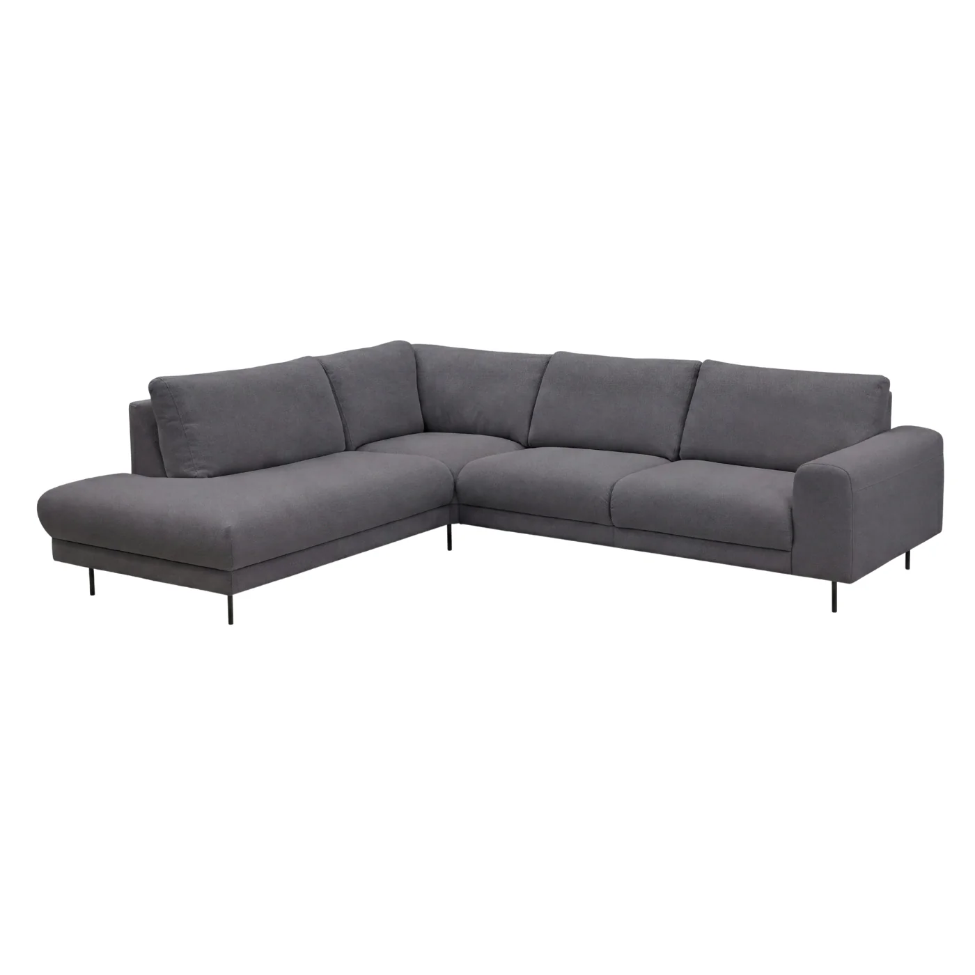 Joy 2,5h-avokulmasohva 276x237 cm, leveät käsinojat, Luna-kangas - Image 18